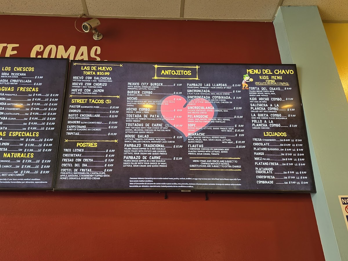 Tortas Las Llardas Menu - Image 5